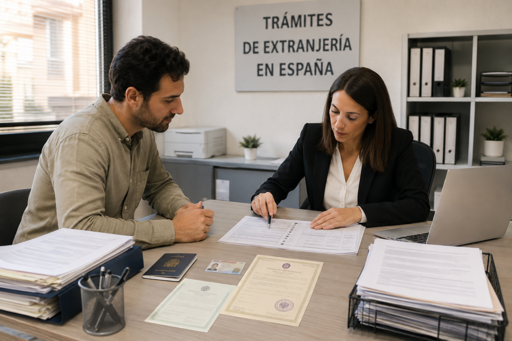 Trámites de extranjería en España