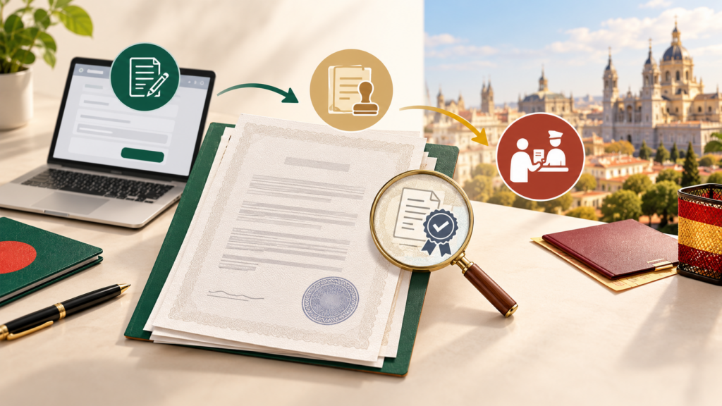 Bangladesh police clearance certificate for use in Spain: online application, verification and submission